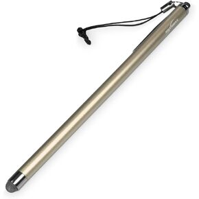 BoxWave Stylus Pen Compatible with Kindle Fire (1st Gen 2011) - EverTouch Slimline Capacitive Stylus, Slim Barrel Capacitive Stylus with FiberMesh Tip - Winter White
