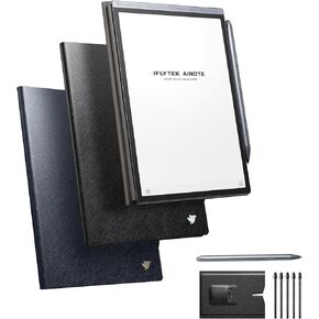 AINOTE Air 2 Note Taking Tablet, Black&Blue Protective Case,AINOTE Air 2 Stylus Pen, 5Pcs Pen Refills