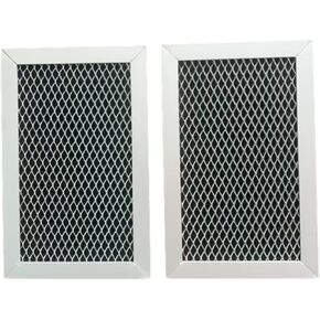 Microwave Grease&Charcoal Filter Set for GE JVM6172SF1SS,JVM6172SK1SS, JVM6172SK2SS,JVM6172SK3SS, JVM6172SK4SS
