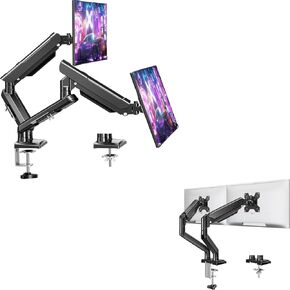 Dual Monitor Stand fits up to 32 inch+Dual Monitor Mount