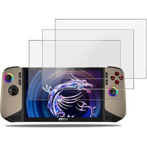 [3 Pack] واقي الشاشة لـ MSI Claw 8 AI+ A2VM 8inch ، فيلم واقٍ HD ، صلابة 6H ، خدش ، مضاد للأصفر ، فيلم واقٍ لـ MSI Claw 8 AI+ A2VM-001US Handheld Game Console