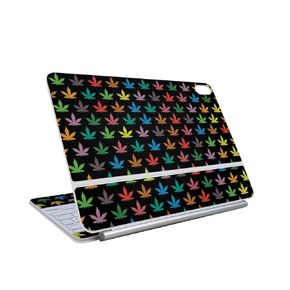 Skin Compatible with Apple Magic Keyboard for iPad Air 13-inch (M3) 2025 - Bullet Holes - Premium 3M Vinyl Protective Wrap Decal Cover - Easy to Apply | Crafted in The USA by MightySkins