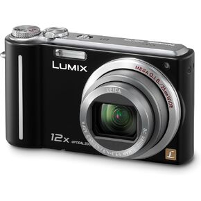Panasonic Lumix DMC-ZS1 10MP Digital Camera with 12x Wide Angle MEGA Optical Image Stabilized Zoom and 2.7 inch LCD (Silver)