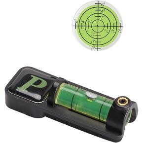 Pridefend Bubble Level, Scope Mounting Kit, Precision Scope Level Bubble Clip and Bubble Levels and Storage Case for Magnetic Universal Leveling Tool