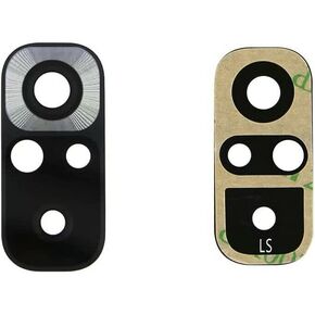2X Back Rear Camera Lens Glass Cover with Adhesive Replacement Compatible with Xiaomi Redmi Note 10 Pro 2021 6.67 inch