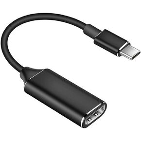 Premium HDMI Adapter, USB-C to HDMI Adapter 4K HD Resolution, USB C to HDMI Cable Mobile Phone and Computer, Watch on HDTV Screen or Projector