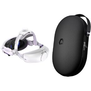Destek QH4 Head Strap & CC2 حزمة الحمل ، متوافقة مع Quest 3