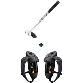 AMVR Upgraded Controller Grips Cover and Golf Club Attachment Compatible with Meta/Oculus Quest 3 Accessories