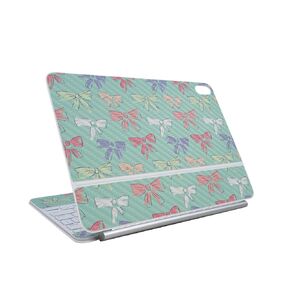Carbon Fiber Skin Compatible with Apple Magic Keyboard for iPad Air 13-inch (M3) 2025 - Cloud Pals - Premium 3M Vinyl Protective Wrap Decal Cover - Easy to Apply | Crafted in The USA by MightySkins