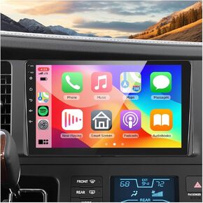 [8 CORE 2G+64G] Car Radio for Toyota Sienna 2015-2018 with Wireless Carplay/Android Auto, 9 Inch Android 13 IPS Touch Screen Car Stereo, Bluetooth, GPS, WiFi, SWC, DSP + Backup Camera