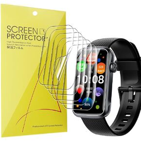 Compatible for Fempoin Smart Watch Screen Protector, [6 Pack] Full Coverage TPU Clear Film Compatible for Fempoin T31 1.47" Smart Watch (6 Pack)