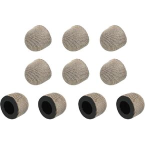 MECCANIXITY 10pcs 10mm Fine Stylus Pen Fiber Tips Universal Replacement for Stylus Pen Capacitive Touch Screen Devices