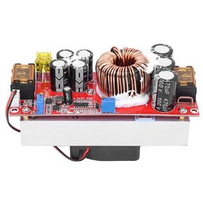 Boost Converter, CC CV Step Up Module, DC - DC 10-60V to 12-97V 1500W 30A Voltage Step Up Converter Boost CC CV Power Supply Module