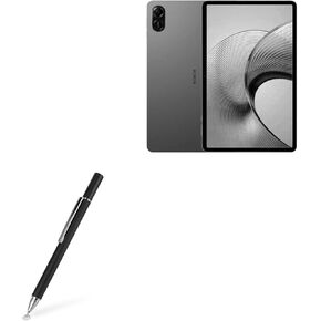 BoxWave Stylus Pen Compatible with Honor Pad X9 - FineTouch Capacitive Stylus, Super Precise Stylus Pen - Jet Black