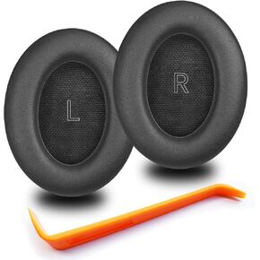 QC Ultra Ear Pads - Improved Earpads for Bose QuietComfort Ultra Cushions with Enhanced Comfort and Thickness | Featuring Upgraded Memory Foam and Premium Materials(Black)