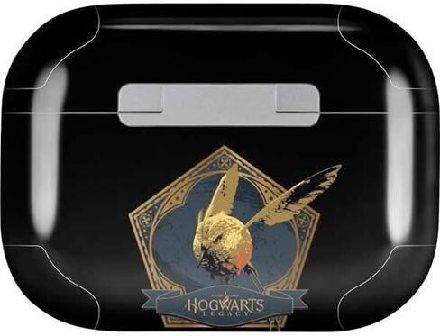 غلاف صوتي من Skinit متوافق مع Apple AirPods Pro (الجيل الثاني، 2022) - تصميم شعار Warner Bros Hogwarts Legacy مرخص رسميًا in Kuwait