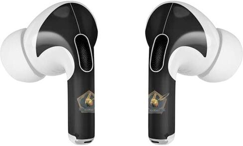 غلاف صوتي من Skinit متوافق مع Apple AirPods Pro (الجيل الثاني، 2022) - تصميم شعار Warner Bros Hogwarts Legacy مرخص رسميًا in Kuwait