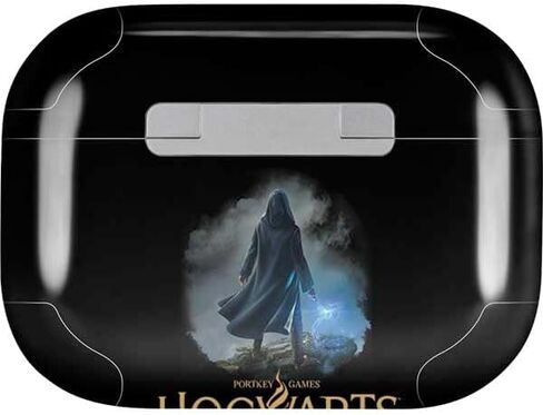 غلاف صوتي من Skinit متوافق مع Apple AirPods Pro (الجيل الثاني، 2022) - تصميم شعار Warner Bros Hogwarts Legacy مرخص رسميًا in Kuwait