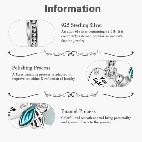 Dragonfly Charm 925 Sterling Silver Charm Fits Women's Charm Bracelet & Necklace Valentine's Day Mother's Day Jewelry Gifts for Women in Kuwait