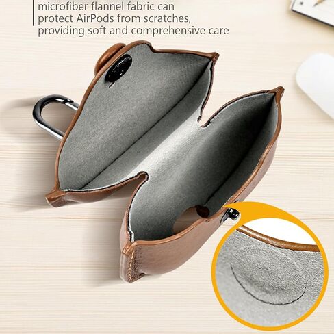 Case for AirPods 4 Cover Cover Support Wireless Chargin ، Magsafe مع حزام Airpods مفاتيح - متوافق مع AirPods 4th Generation (2024) (أسود) in Kuwait