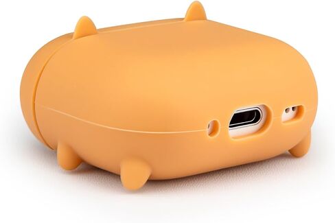 بالنسبة إلى AirPods 4 Case ، Corgi Dog Airpods Generation 4th Generation (2024) Case Animal Funny 3D Cartoon Froofcroof Silicone Cases for Kids Girls Women in Kuwait