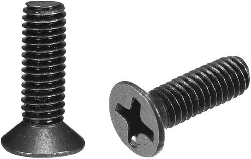 uxcell M3 x 30mm Phillips Screw Fastener Black for Laptop PC TV Fan Switch 200pcs in Kuwait