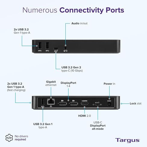 محطة إرساء Targus USB C in Kuwait