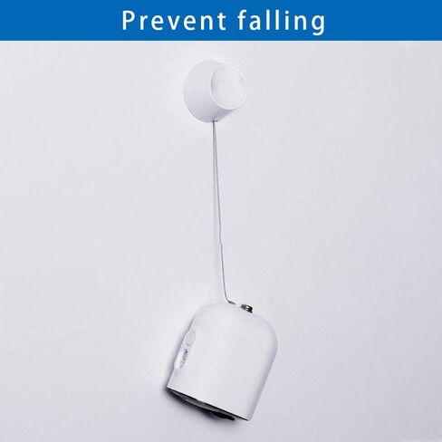 VVHOOY Anti Drop Camera Security Chain Compatible with Google Nest Cam(Battery)/Arlo Pro 4 3 Ultra 2/Simplisafe Outdoor/Noorio B200 Wireless, Anti Theft Camera Safety Cable No Need Screwdriver 2 Pack in Kuwait