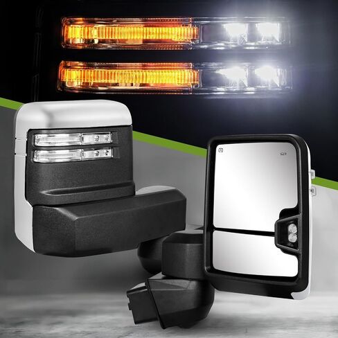 Towing Mirror for 2020-2024 Chevrolet Silverado/GMC Sierra 2500 Passenger Side/Chevy Right Side in Kuwait