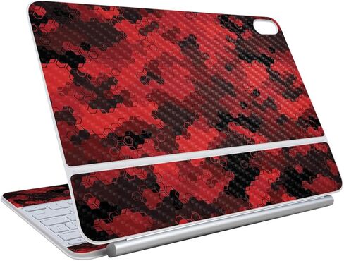 Skin Compatible with Apple Magic Keyboard for iPad Air 11-inch (M3) 2025 - Golden Nebula - Premium 3M Vinyl Protective Wrap Decal Cover - Easy to Apply | Crafted in The USA by MightySkins in Saudi Arabia
