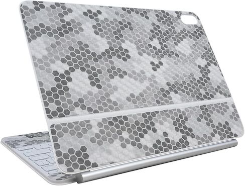 Skin Compatible with Apple Magic Keyboard for iPad Air 11-inch (M3) 2025 - Golden Nebula - Premium 3M Vinyl Protective Wrap Decal Cover - Easy to Apply | Crafted in The USA by MightySkins in Saudi Arabia
