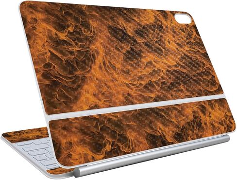 Skin Compatible with Apple Magic Keyboard for iPad Air 11-inch (M3) 2025-90s Fun - Premium 3M Vinyl Protective Wrap Decal Cover - Easy to Apply | Crafted in The USA by MightySkins in Saudi Arabia