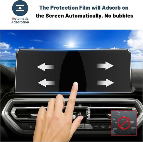 Screen Protector for 2024 Colorado(WT/LT/Trail Boss/Z71/ZR2) Chevy Colorado 2024 Accessories 2PCS AR Low-reflective Plastic Films Compatible with 2023 2024 Chevy Colorado(11.3" High Configuration) in Kuwait
