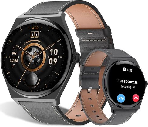ZJX Smart Watch with Earbuds,2.01" HD Touch Screen Headset Sports Smart Watch for Man Women for iPhone Android,Bluetooth Fitness Tracker Smartwatch, Message Notification, Answer, Dial Calls in Saudi Arabia