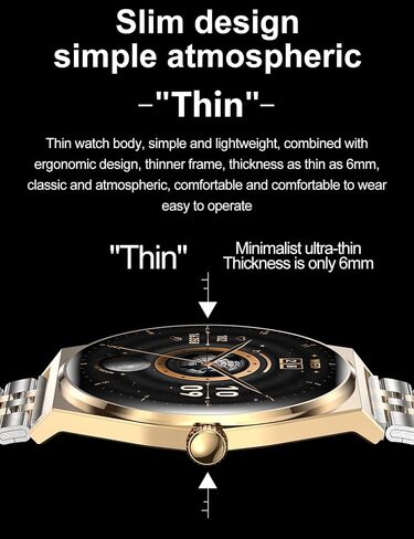 ZJX Smart Watch with Earbuds,2.01" HD Touch Screen Headset Sports Smart Watch for Man Women for iPhone Android,Bluetooth Fitness Tracker Smartwatch, Message Notification, Answer, Dial Calls in Saudi Arabia