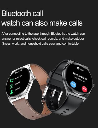ZJX Smart Watch with Earbuds,2.01" HD Touch Screen Headset Sports Smart Watch for Man Women for iPhone Android,Bluetooth Fitness Tracker Smartwatch, Message Notification, Answer, Dial Calls in Saudi Arabia