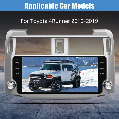 Car Radio Stereo 10.33 Inch Touch Screen Android 13 for Toyota 4runner 2010-2022 with Wireless CarPlay Android Auto in Saudi Arabia