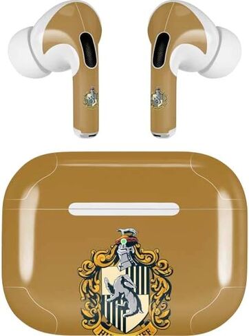 غلاف صوتي من Skinit متوافق مع Apple AirPods Pro (الجيل الثاني، 2022) - تصميم Warner Bros Gryffindor Crest المرخص رسميًا in Kuwait