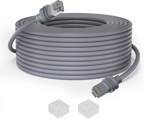 Starlink Cable Gen 3 Short 16.4FT/5M Replacement Starlink Extension Cable V3 for Starlink Rectangular Satellite Gen 3 Outdoor Starlink Ethernet Cable Gen 3 with End Cap Waterproof Gray 5M in Saudi Arabia