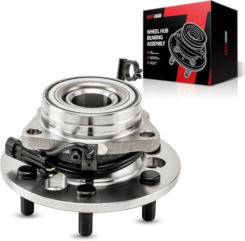Torchbeam 515042 مجموعة محمل محور العجلة الأمامية لـ 2002-2006 Ford Expedition، 2002-2006 Lincoln Navigator عجلة تحمل 6 العروات ث/ABS in Kuwait