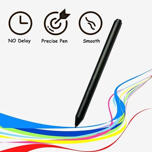 Active Pen G3 Compatible with HP Active Pen G3 EliteBook x360 G3/G4/G6/G7/G8/G9,HP Elite x2,HP ZBook Studio x360 G5,HP ProBook G1/G2,HP Elite Dragonfly Laptop for HP T4Z24AA 1FH00AA 4KL69AA(Black) in Kuwait