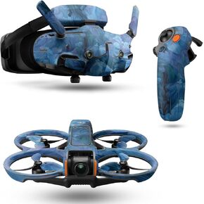 Drone Skin Compatible with DJI Avata 2 Bundle (2024) - Typhoon - Premium 3M Vinyl Protective Wrap Decal Cover - Easy to Apply | Crafted in The USA by MightySkins