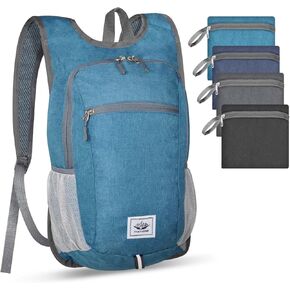Hiking Backpack Small Lightweight Packable Foldable foldable backpack Packable Camping Hiking for Backpack (Dark Gray)