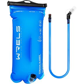 WRELS 1L/1.5L/2L/3L BPA Free Hydration Bladder,Leakproof TPU Water Bladder for Hiking Backpack,Large Opening Water Reservoir Hydration Pack for Running Cycling Camping in Saudi Arabia