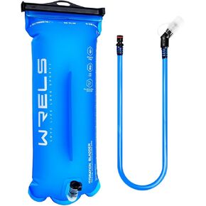 1L/1.5L/2L/3L BPA Free Hydration Bladder,Leakproof TPU Water Bladder for Hiking Backpack,Large Opening Water Reservoir Hydration Pack for Running Cycling Camping