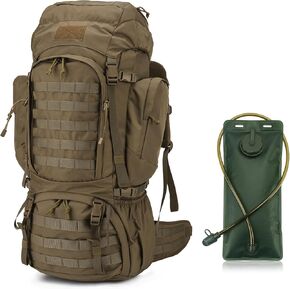 Mardingtop 60L Hiking Backpack + 2.5 Liter Hydration Bladder