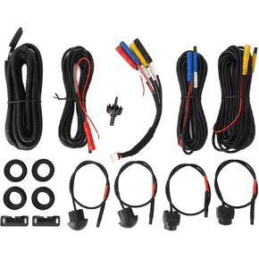360 Car Camera Panoramic Surround View AHD IP68 Waterproof Auto Radio Night Vision 7 (1080P)