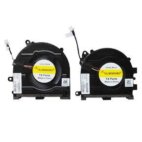 New CPU and GPU Cooling Fan for HP Pavilion Pro Plus 14 14-EH 14T-EH 14T-EH000 14-EH1299NR TPN-W154 Series FPJ7 FPJ8 N10439-001 N10440-001 DFS5F22B04867K DFS5K12304363L DC5V 0.5A