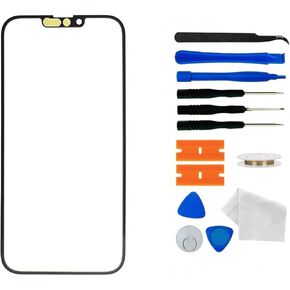 Original iPhone 14 Plus Series 6.7-Inch Front Outer Lens Glass Screen Replacement Repair(Compatible iPhone 14 Plus all Models)
