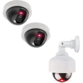 WALI Bundle – 2 Items: Fake Dome Security Cameras